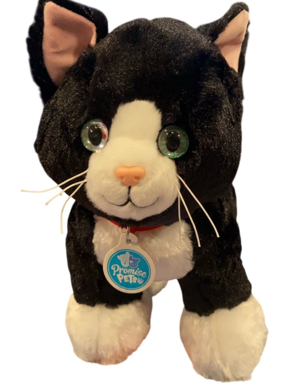 BAB Tuxedo Cat Plush Build A Bear Promise Pets Retired Stuffed Animal Soft Kitty